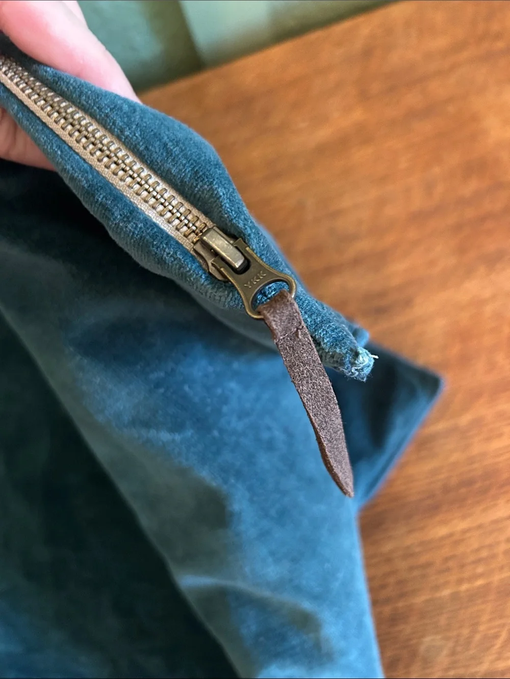 Pottery Barn teal green